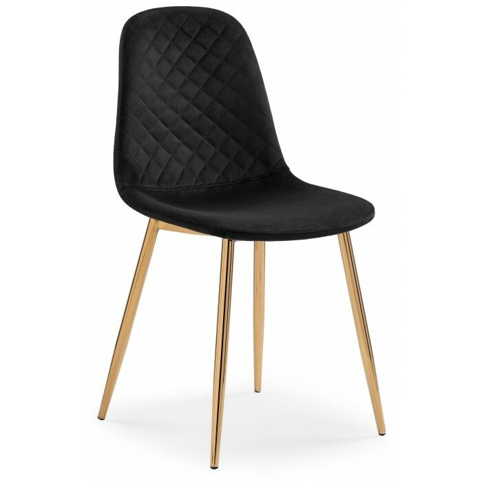 Стул на металлокаркасе Dabl black / gold Стул на металлокаркасе Dabl black / gold